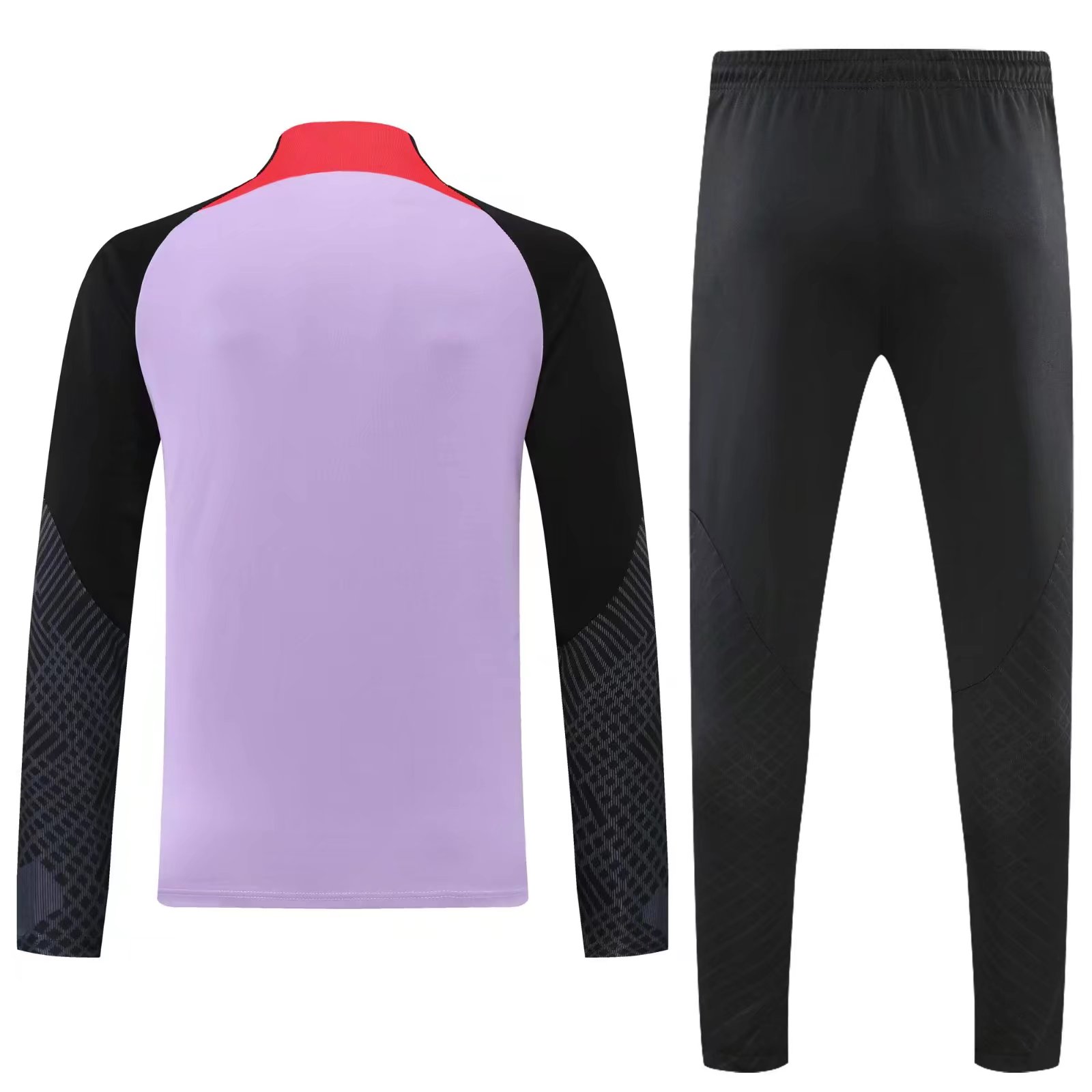 Liverpool Zipper Sweatshirt Kit(Top+Pants) Lavender 2022/23