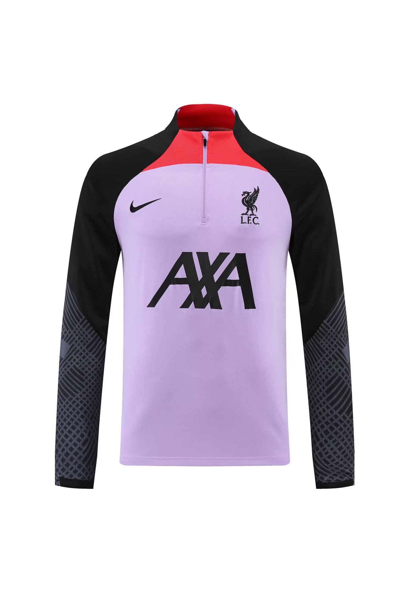 Liverpool Zipper Sweatshirt Kit(Top+Pants) Lavender 2022/23