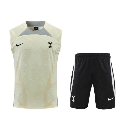Tottenham Hotspur Sleeveless Training Kit (Top+Shorts) 2022/23