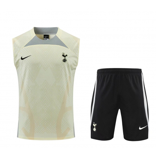 Tottenham Hotspur Sleeveless Training Kit (Top+Shorts) 2022/23 