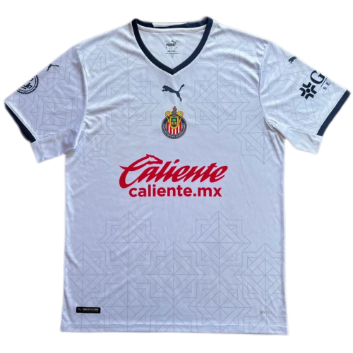 Liga MX Chivas AWAY Jersey Shirt White 2022-23 for Women