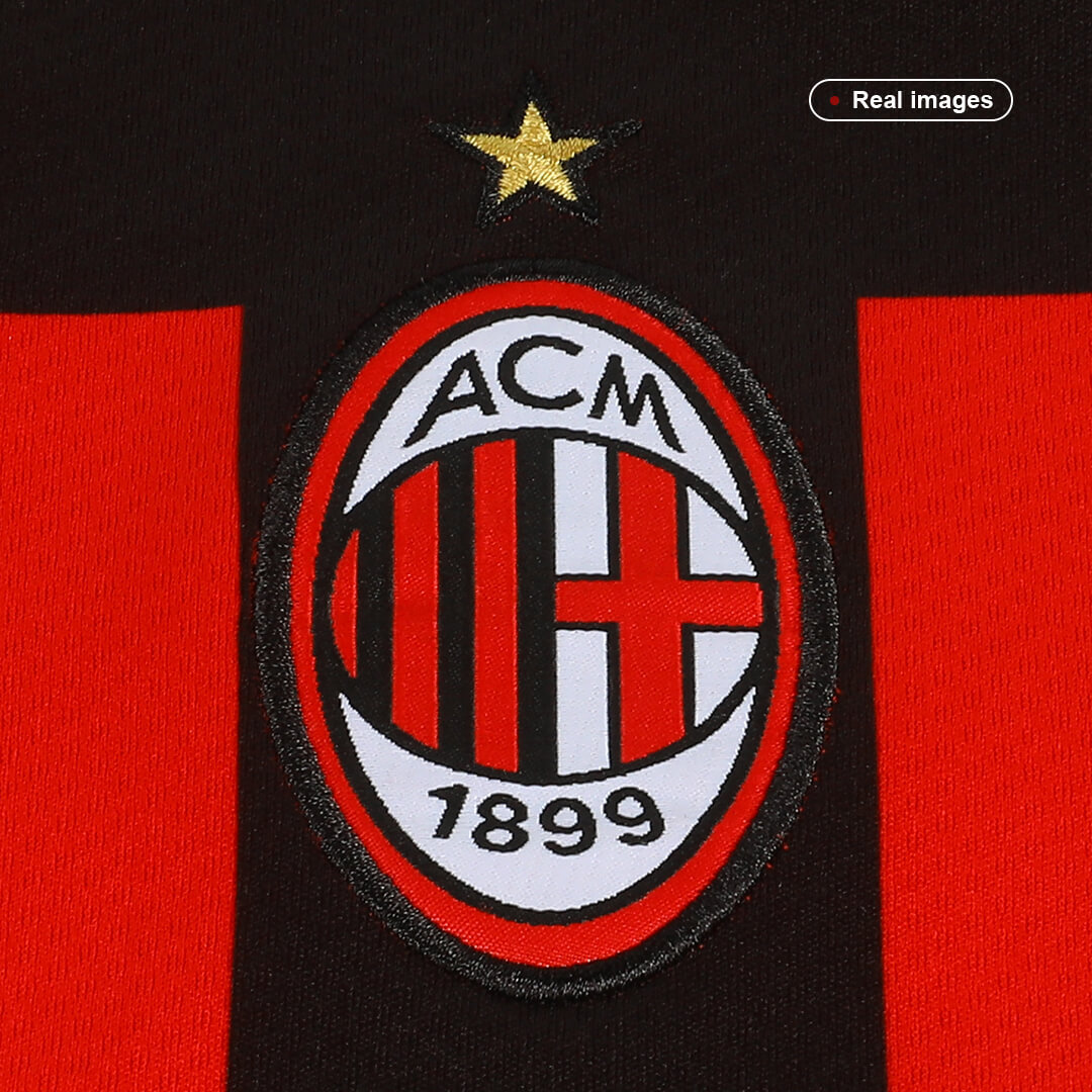 AC Milan Jersey Home Kit(Jersey+Shorts) Replica 2022/23