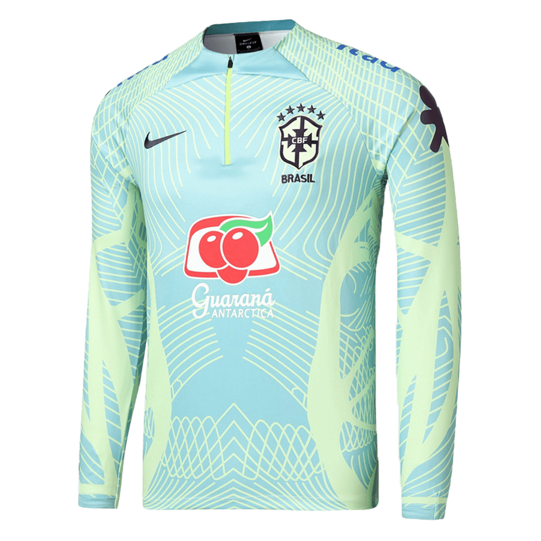 Brazil Training Zipper Sweat Kit(Top+Pants) Green 2022