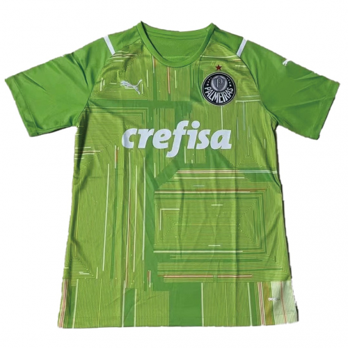 Palmeiras Soccer Jersey Goalkeeper Green Replica 2021/22