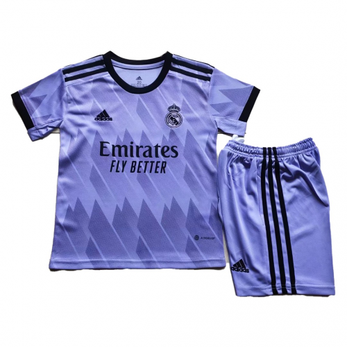 real madrid jersey and shorts kids 8-9