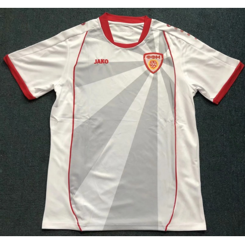 North Macedonia Soccer Jersey Away Replica 2021