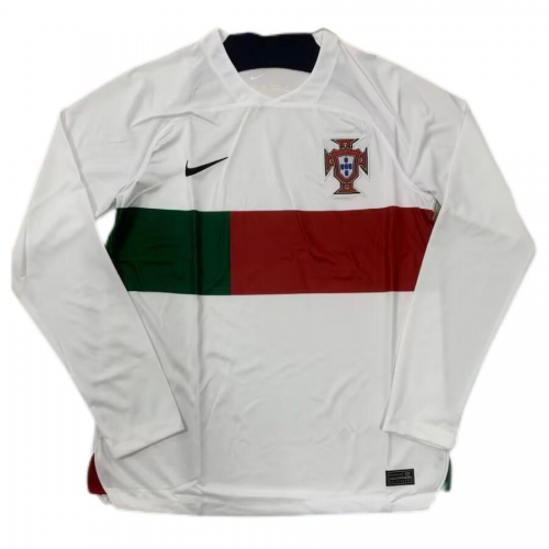 Portugal Away Jersey Long Sleeve World Cup 2022