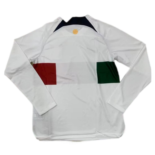 Portugal Away Jersey Long Sleeve World Cup 2022