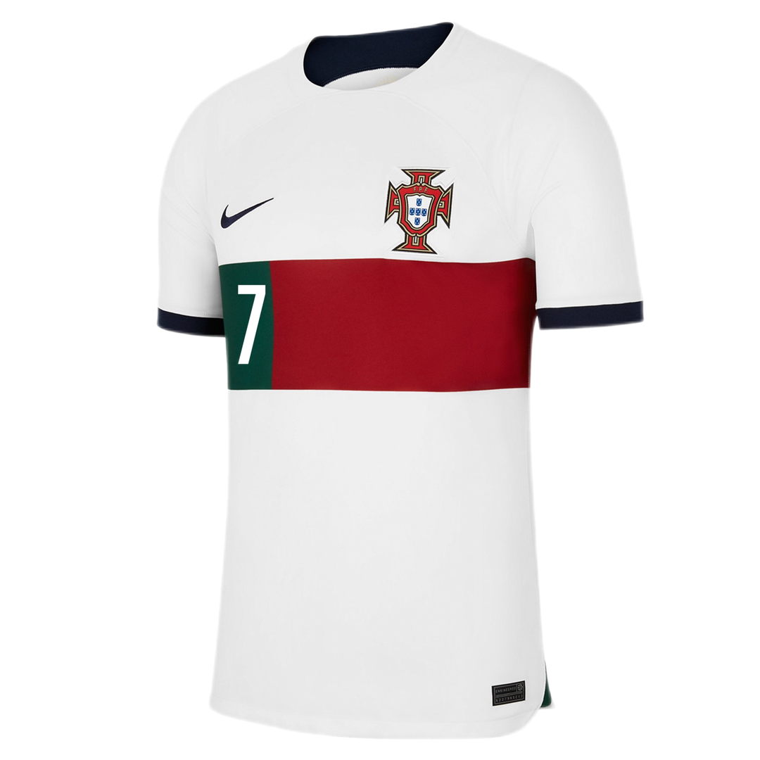 Portugal RONALDO #7 Jersey Away Replica World Cup 2022