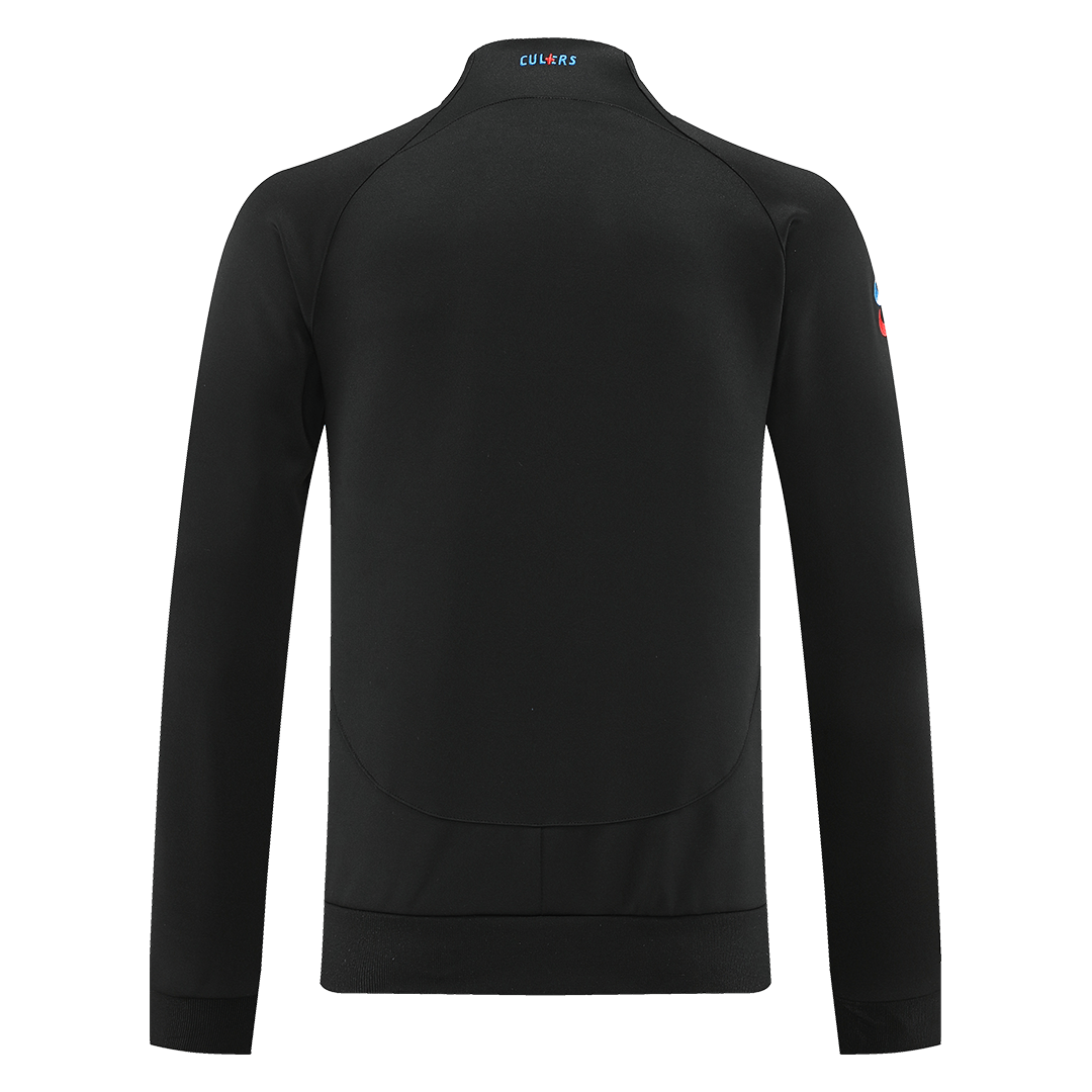 Barcelona Training Jacket Kit (Jacket+Pants) Black Replica 2022/23