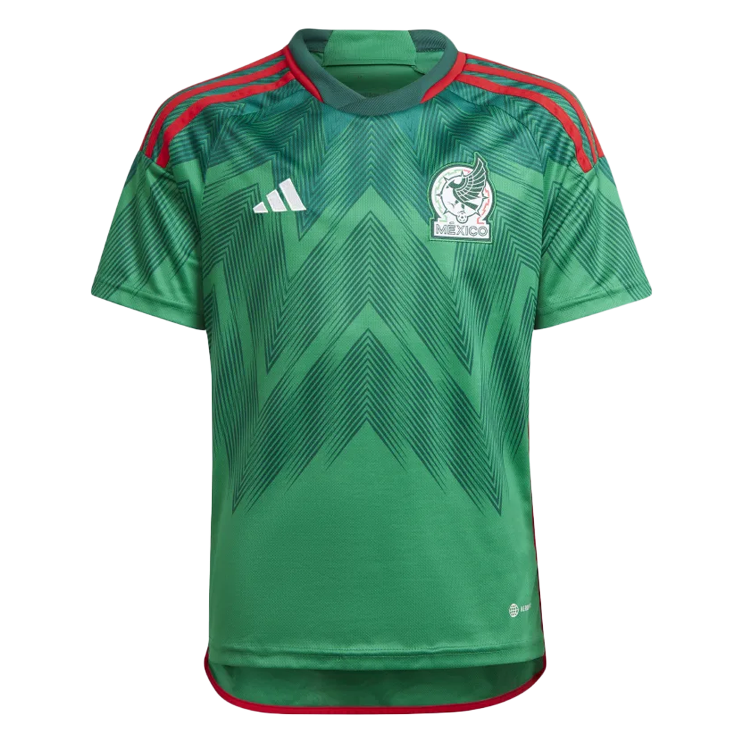 Mexico Jersey Home Kit Jersey+Shorts World Cup 2022