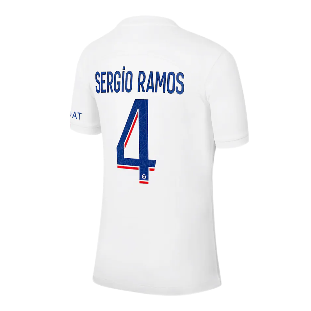 PSG SERGIO RAMOS #4 Jersey Third Away Replica 2022/23