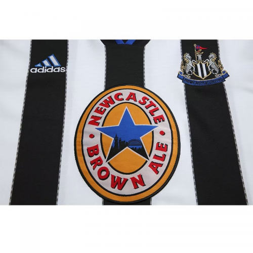 Newcastle Retro Long Sleeve Jersey Home 1999/00