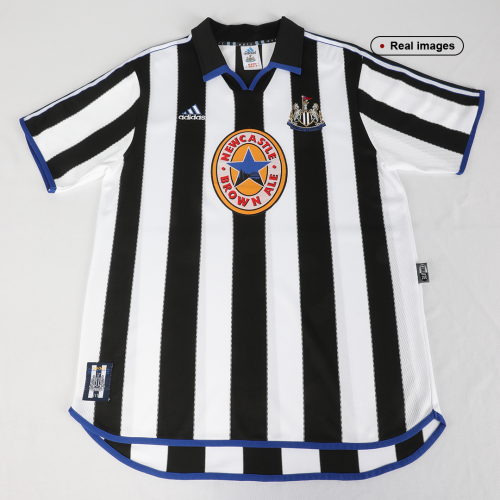 Retro Newcastle Home Jersey 1999/00 By Adidas