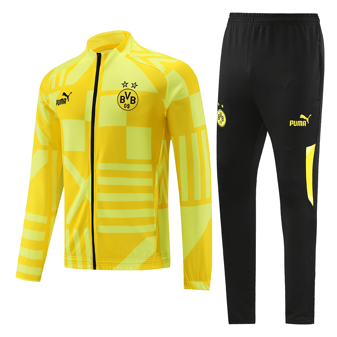Borussia Dortmund Training Jacket Kit (Jacket+Pants) Yellow 2022/23