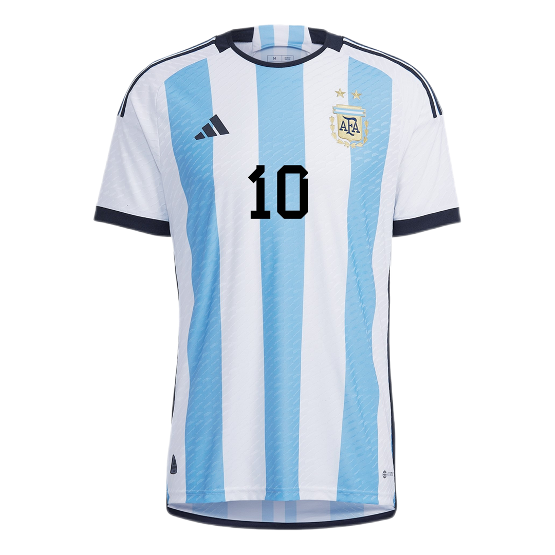 Argentina Messi #10 Home Jersey Player Version World Cup 2022