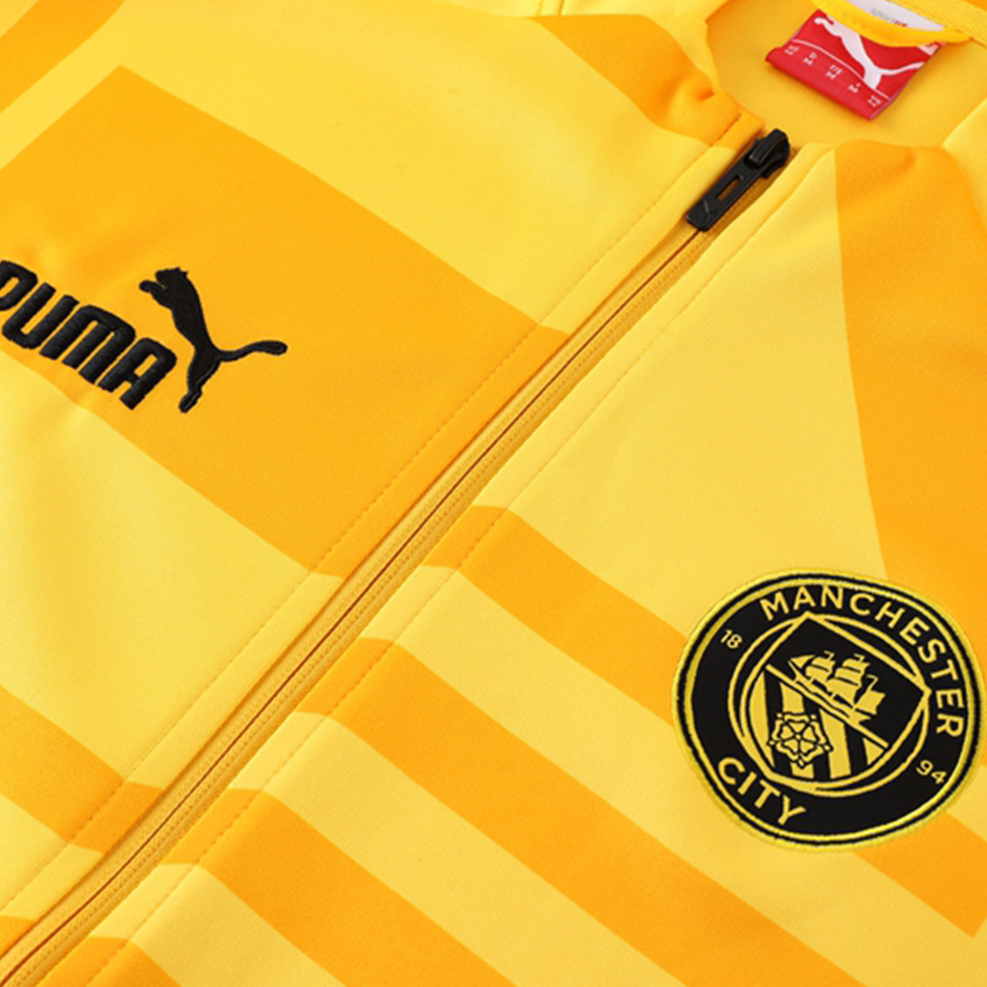 Manchester City Training Jacket Yellow Replica 2022/23