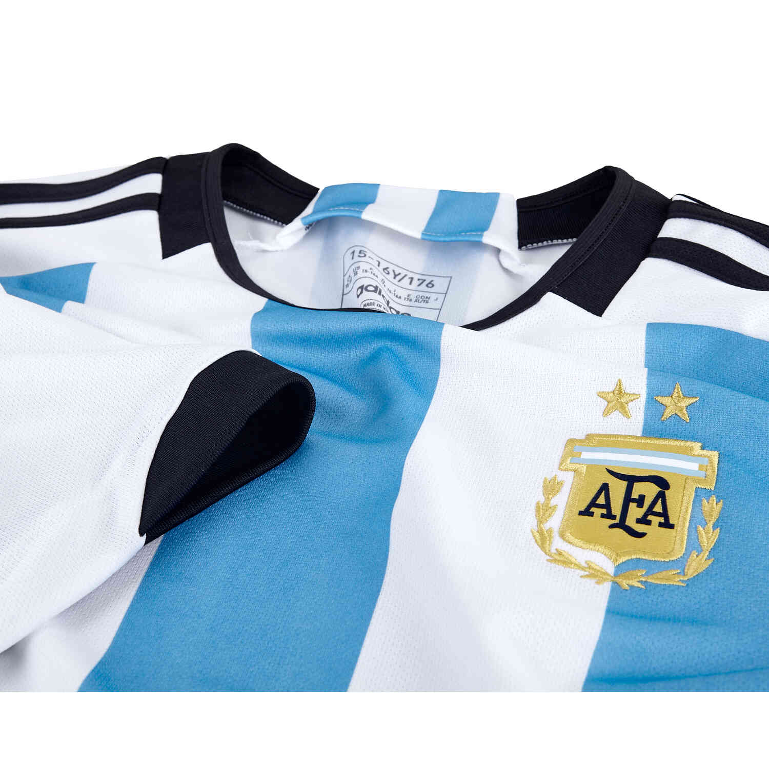 Argentina Messi #10 Home Jersey Replica World Cup 2022