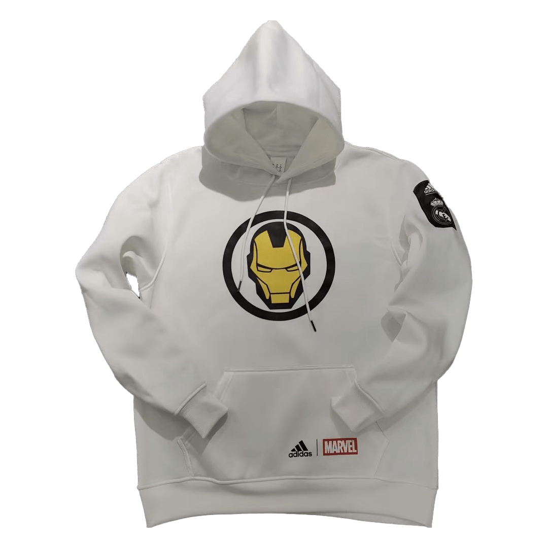 Real Madrid x Marvel Sweater Hoodie White