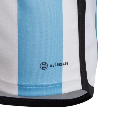 Argentina Messi #10 Home Jersey Replica World Cup 2022