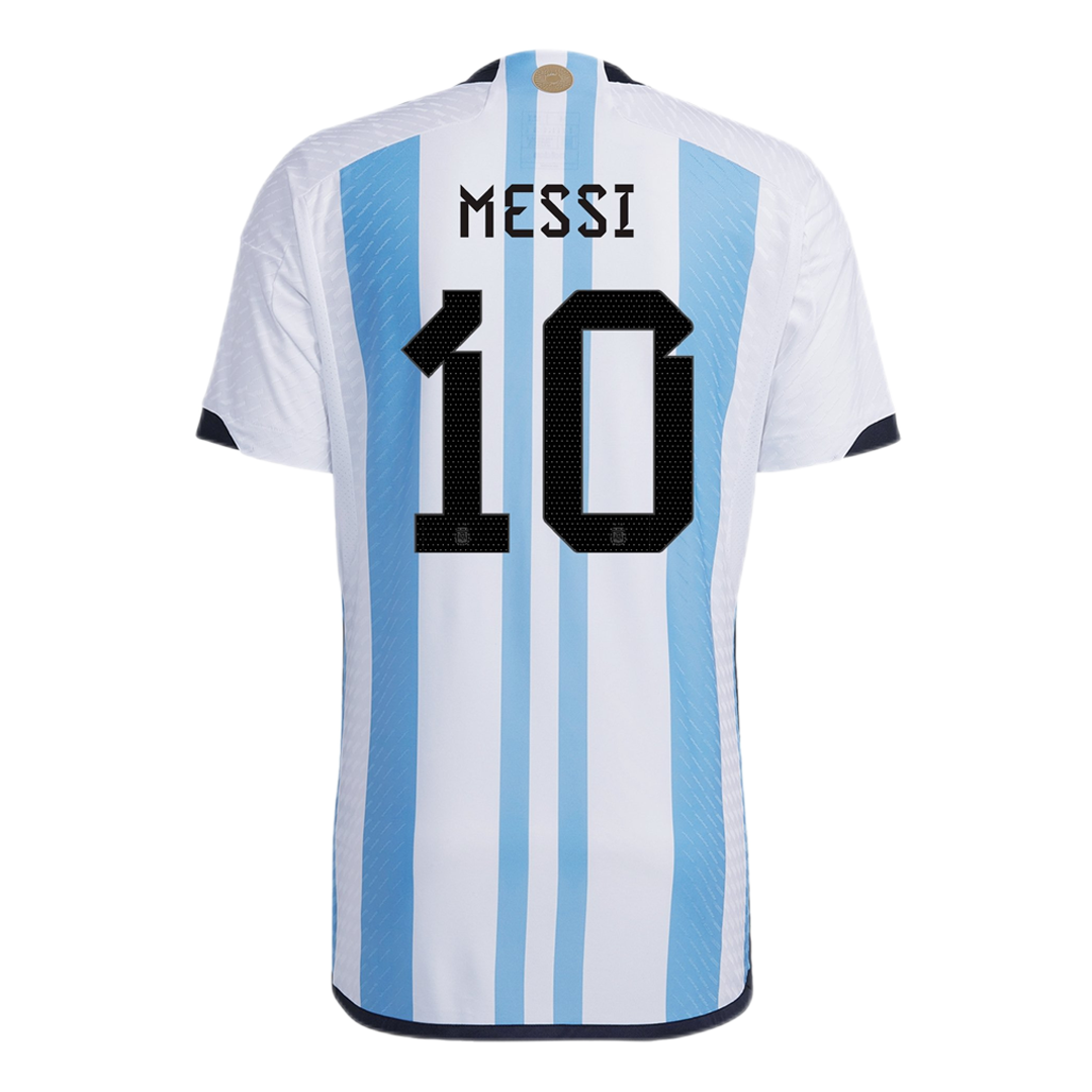 Argentina Messi #10 Home Jersey Player Version World Cup 2022