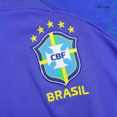 Brazil Soccer Jersey Away Replica World Cup 2022