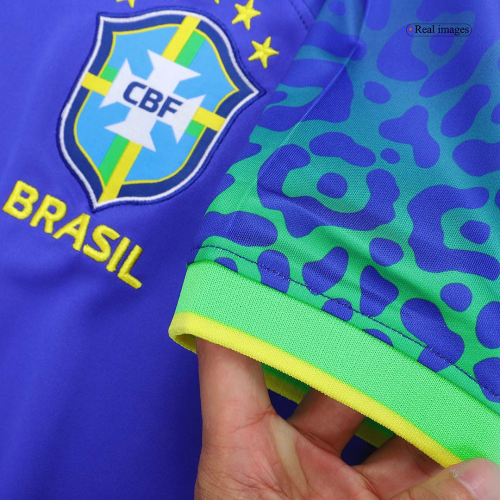 Brazil Soccer Jersey Away Replica World Cup 2022