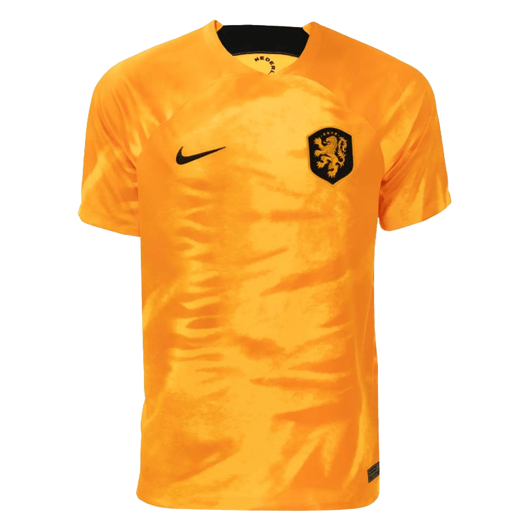 Netherlands Jersey Home Kit(Jersey+Shorts) Replica World Cup 2022