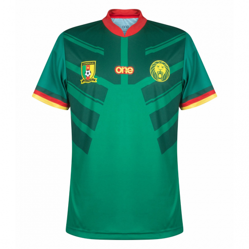 Cameroon Soccer Jersey Home Replica World Cup 2022