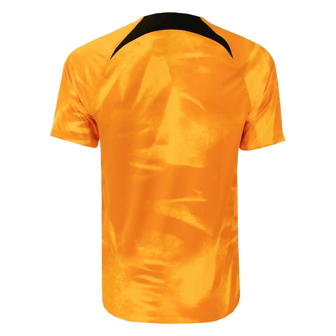 Netherlands Jersey Home Kit(Jersey+Shorts) Replica World Cup 2022