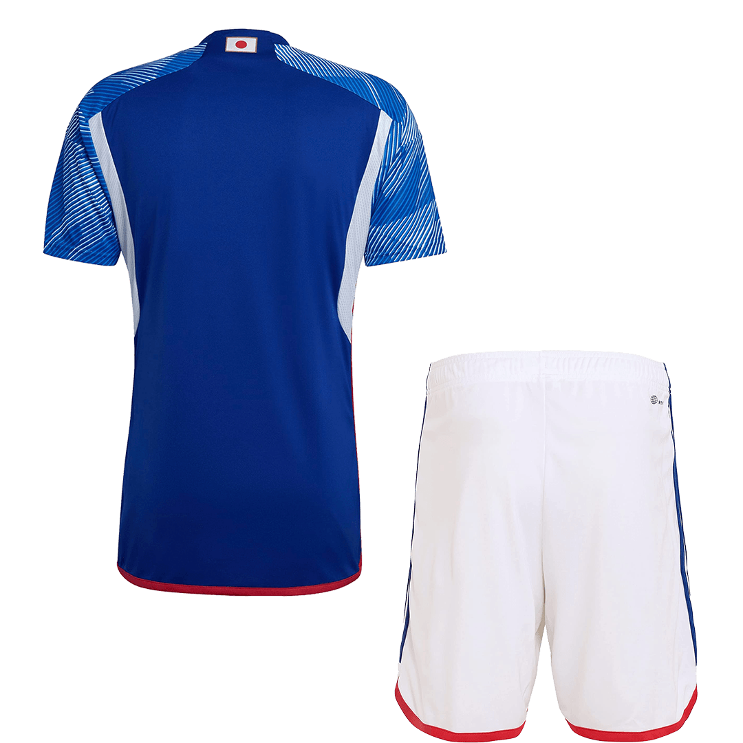 Japan Jersey Home Whole Kit(Jersey+Shorts+Socks) World Cup 2022
