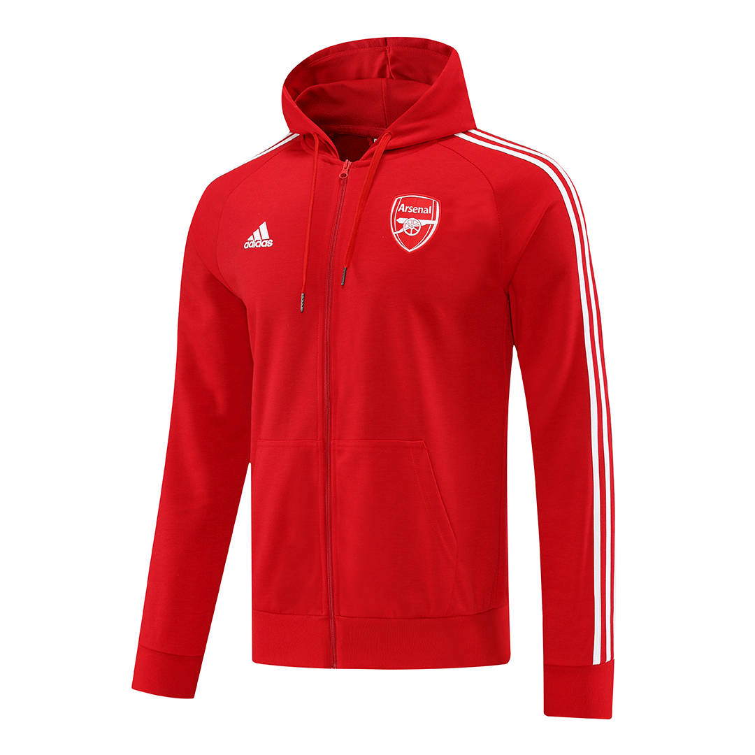 Arsenal Hoodie Jacket Red 2022/23
