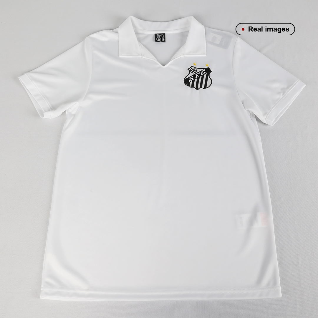 Santos FC PELÉ #10 Retro Jersey Home 1970