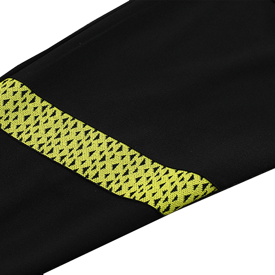 Borussia Dortmund Zipper Sweatshirt Kit(Top+Pants) Yellow 2022/23