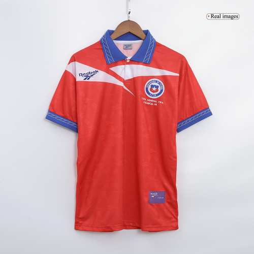 Chile Retro Jersey Home World Cup 1998