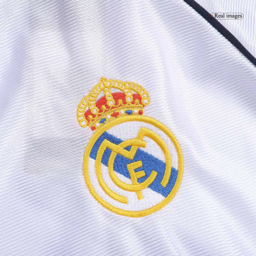 Real Madrid Retro Soccer Jersey Long Sleeve 1999/00