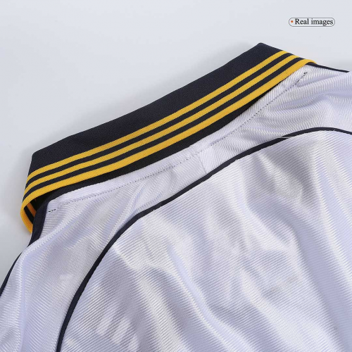 Real Madrid Retro Soccer Jersey Long Sleeve 1999/00