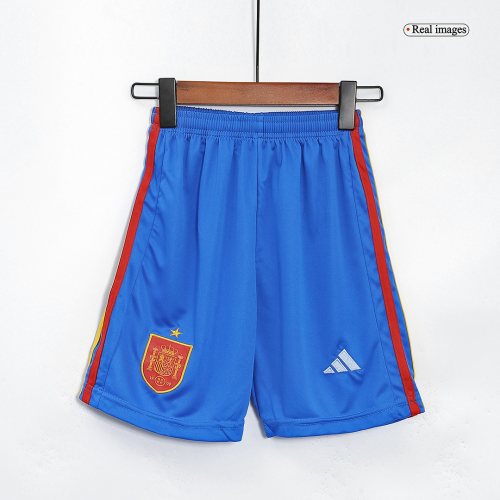 Spain Kids Jersey Away Kit (Jersey+Short) World Cup 2022