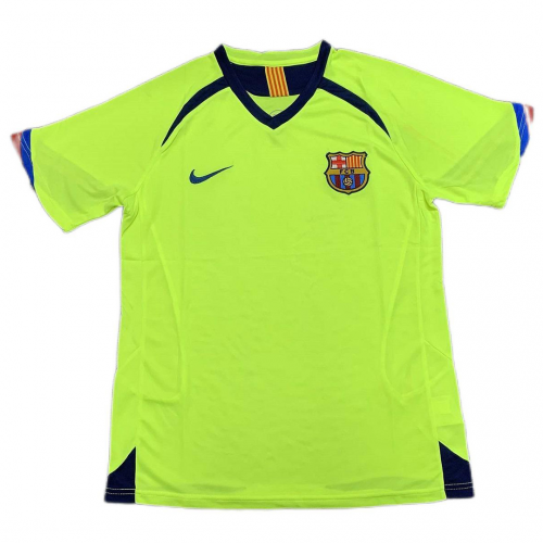 10/11 Barcelona Away Green Retro Soccer Jerseys Shirt, Barcelona