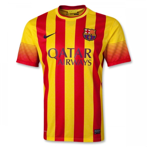 Barcelona Messi #10 Retro Jersey Away 2013/14