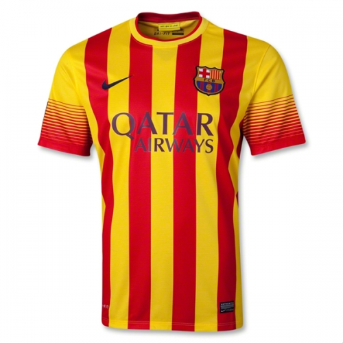 Barcelona XAVI #6 Retro Jersey Away 2013/14