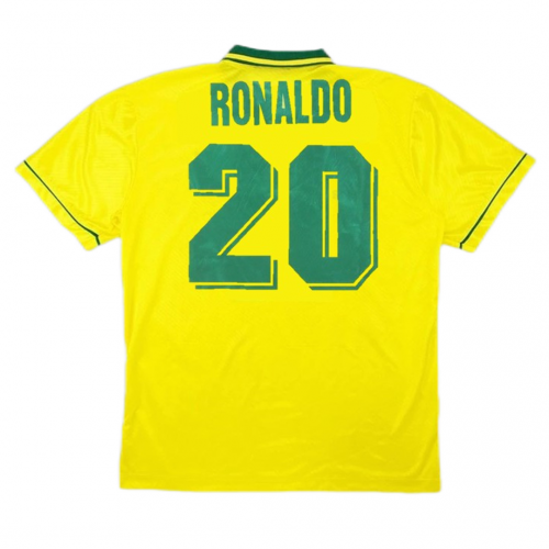 Brazil 1994 Home World Cup Brasil Retro Jersey