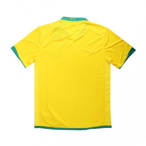 Brazil Ronaldo #9 Retro Jersey Home World Cup 2006