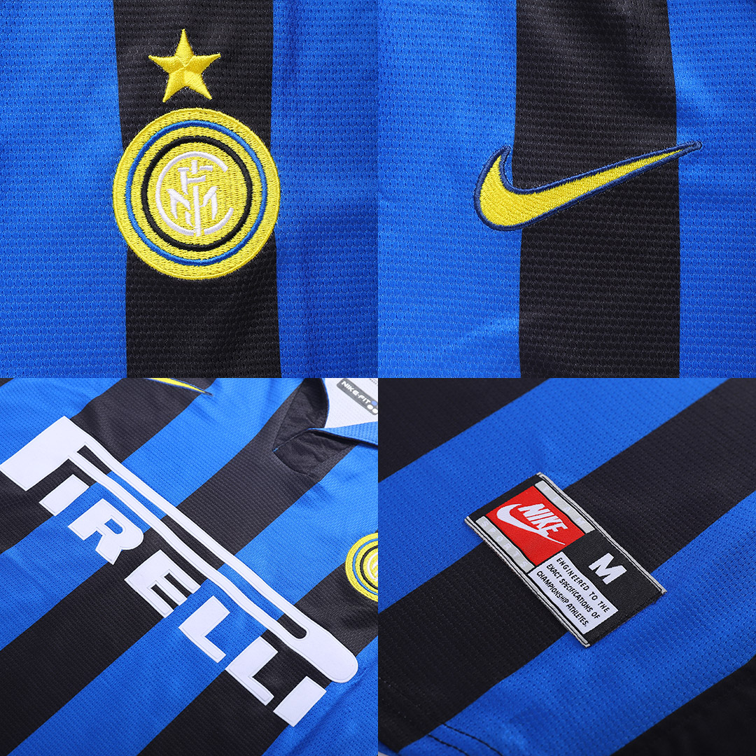 Inter Milan BAGGIO #10 Retro Jersey Home 1998/99