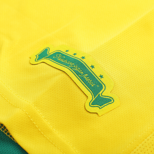 Brazil Ronaldinho #10 Retro Jersey Home World Cup 2006