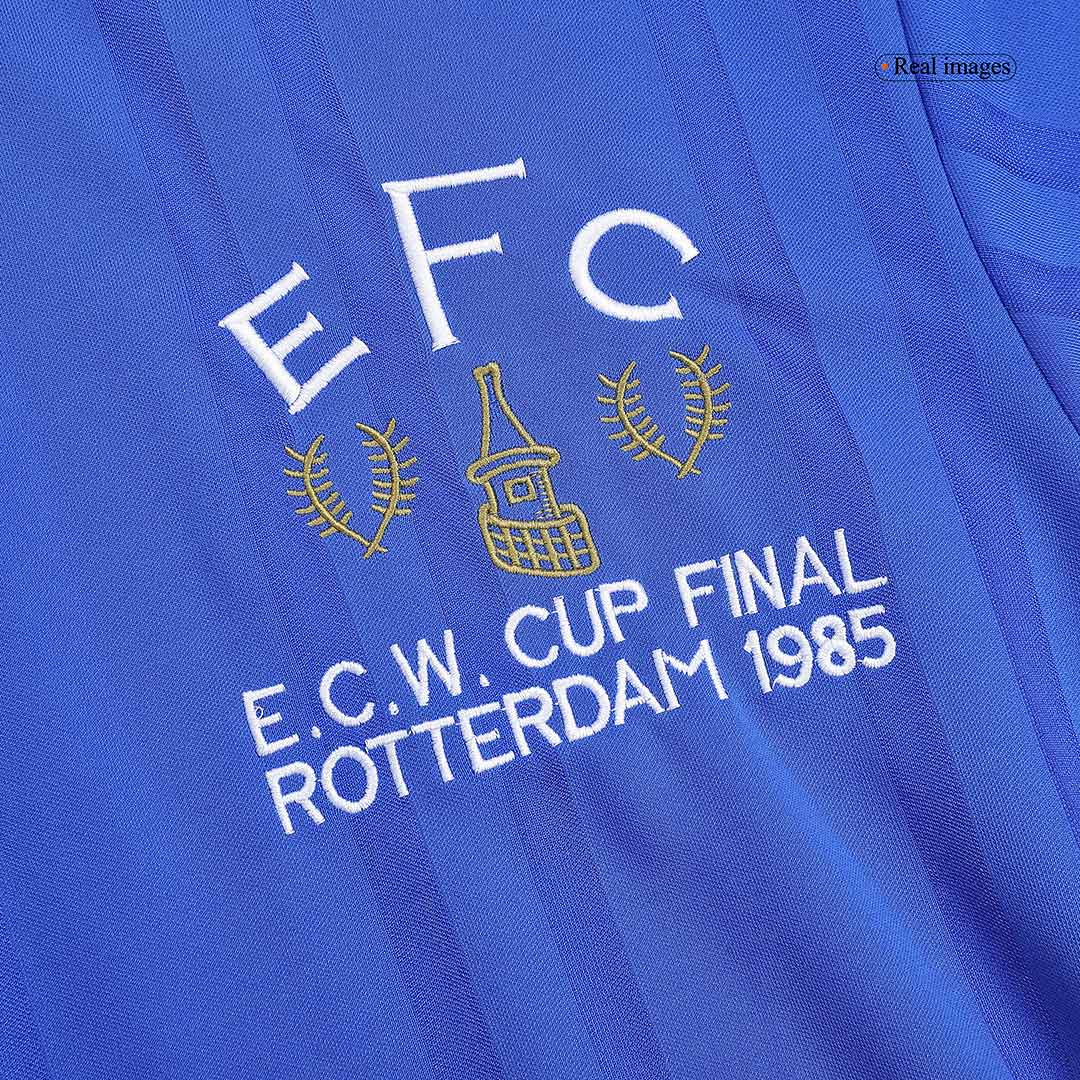 Everton ECWC Final Retro Jersey Home Replica 1985