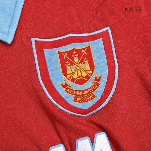 West Ham United 100th Anniversary Retro Jersey 1995/96