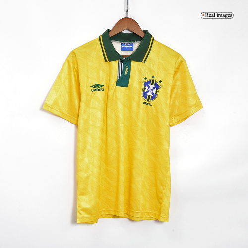 Brazil Retro Jersey Home 1991/93