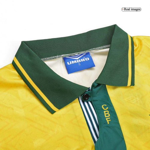 Brazil Retro Jersey Home 1991/93