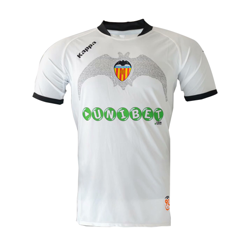 Valencia DAVID VILLA #7 Retro Jersey Home 2009/10